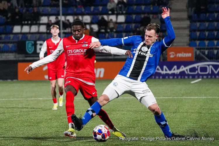 FC Den Bosch en Jong AZ komen niet tot scoren