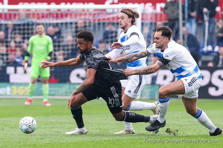 Ajax pakt volle buit bij PEC Zwolle