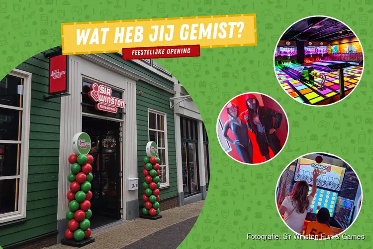 Wat heb jij gemist tijdens de feestelijke opening van Sir Winston Fun & Games Zaandam?