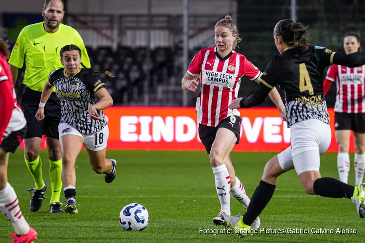 PSV Vrouwen maatje te groot voor AZ