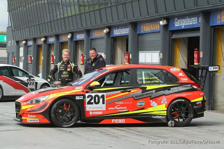 Dennis de Borst en Lorenzo van Riet, een meedogenloos duo in de Supercar Challenge