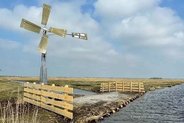 Weidemolens maken het weidevogels naar hun zin