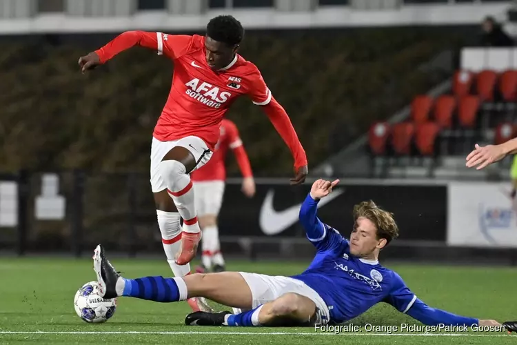 Jong AZ en FC Den Bosch delen de punten in doelpuntrijk duel