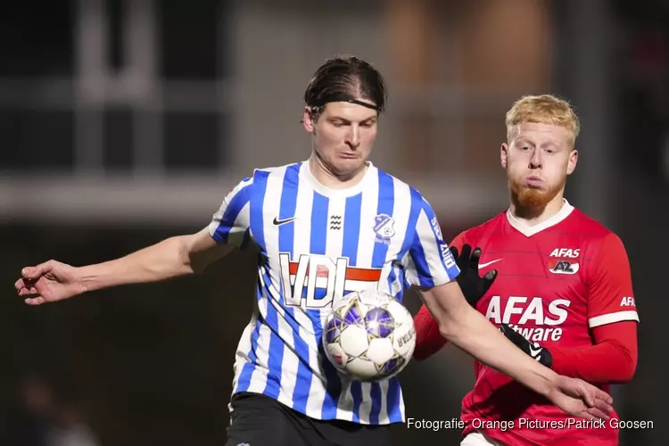 Jong AZ legt het af tegen FC Eindhoven