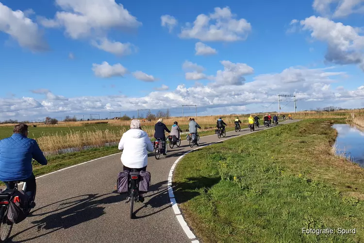 Fietstocht Spurd voor zestigplussers